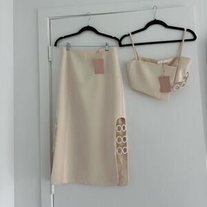 2 set skirt and top New Alexis